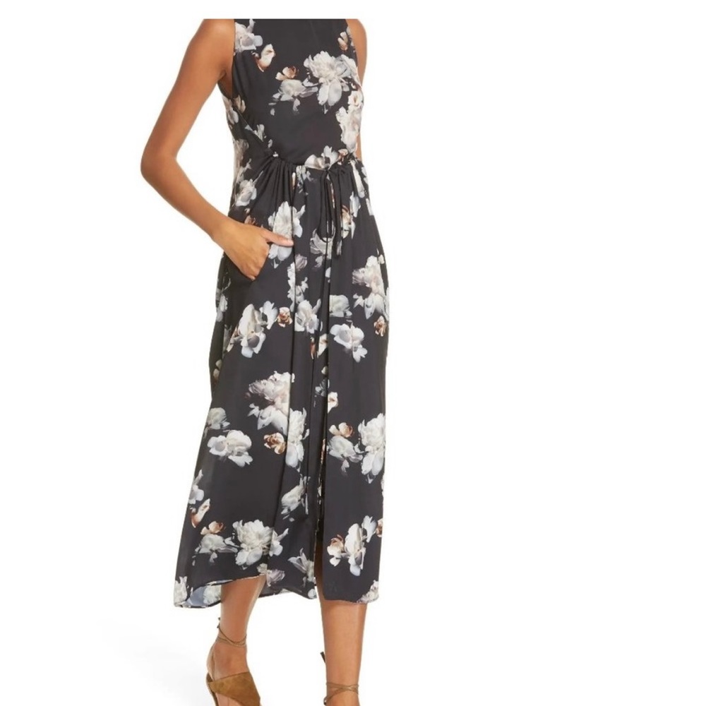 Vince floral print- long dress